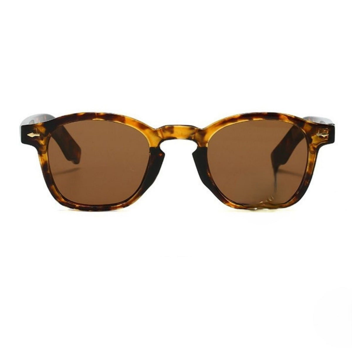 Leopard Tea Square Sunglasses JLTG0391