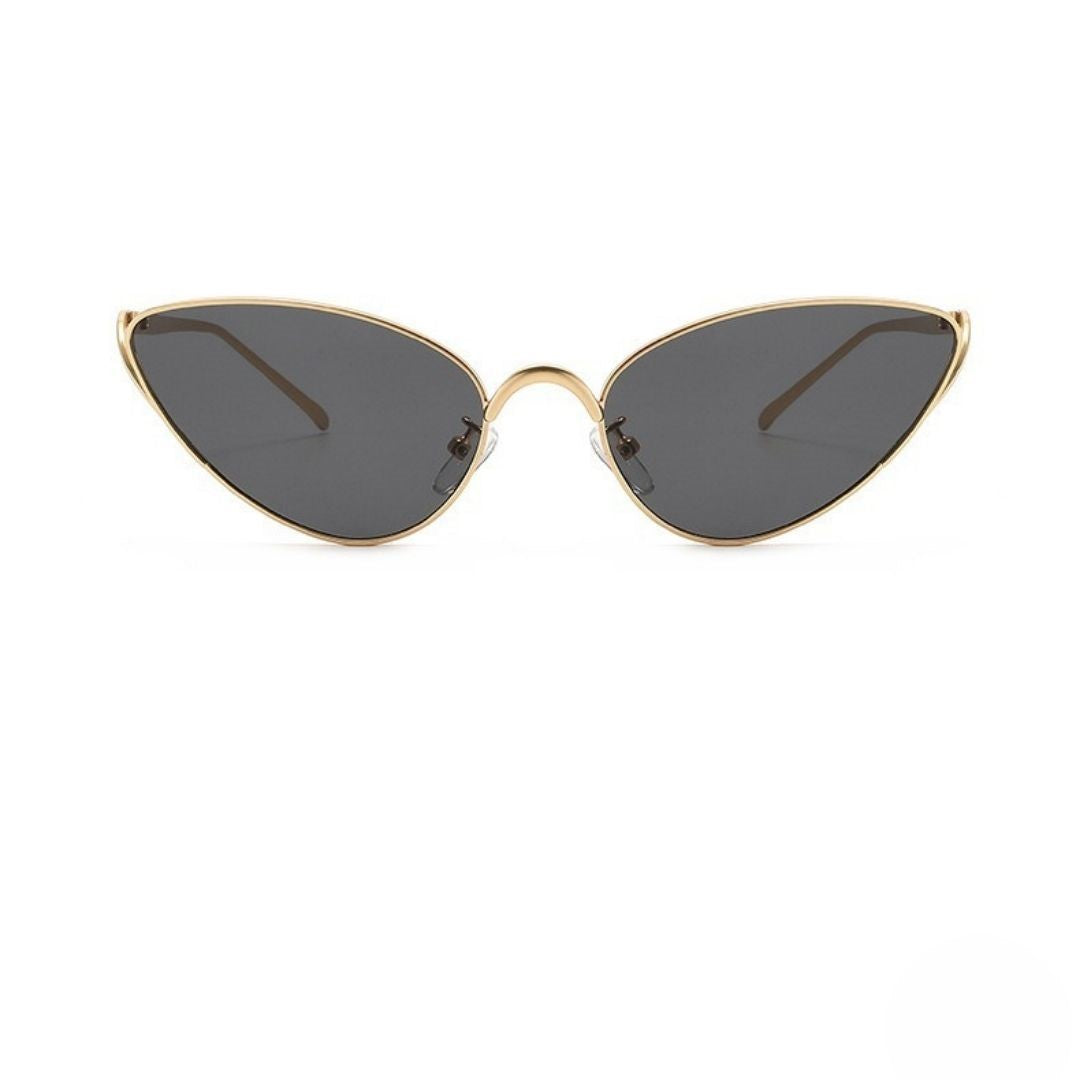 Trendy Grey Cat-Eye Sunglasses JLTG0409