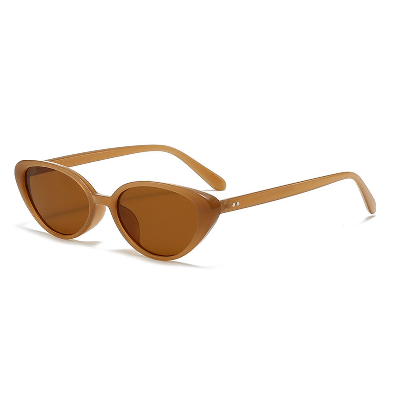 Caramel Nude Cat-Eye Sunglasses JLTG0448