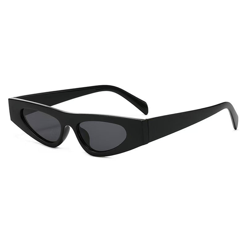 Trendy Black Cat Eye Sunglasses JLTG0451