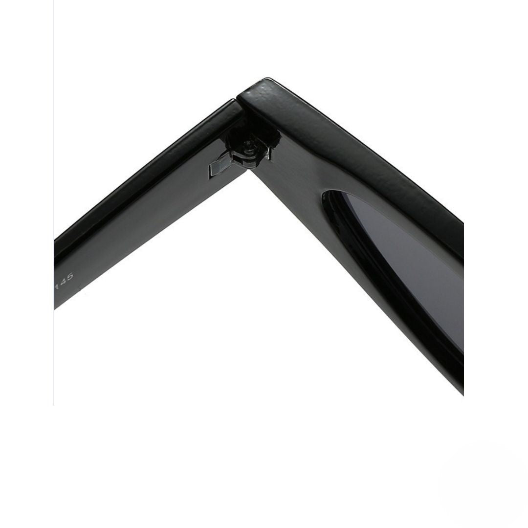 Trendy Black Cat Eye Sunglasses JLTG0451
