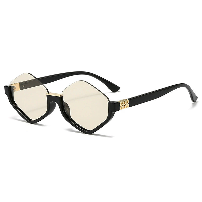 Unique Angular Frame Sun Glasses JLTG0467