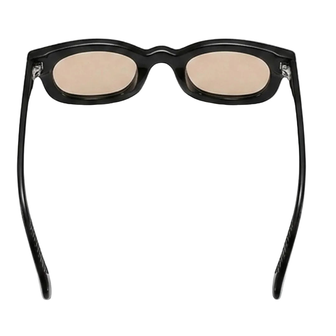Chic Black Frame Brown Tint Sunglasses JLTG0475