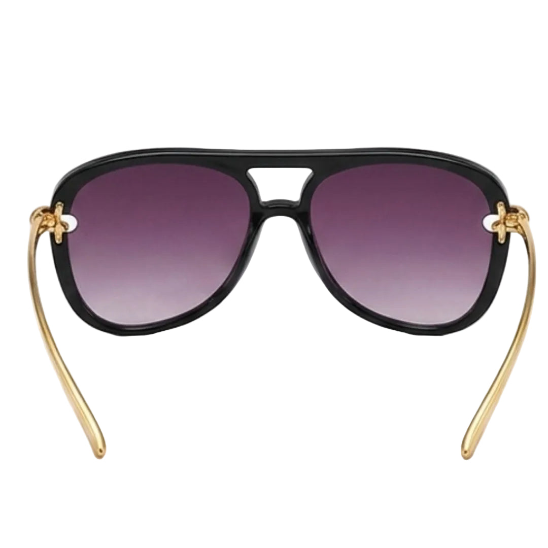 Chic Purple Aviator Sunglasses JLTG0480