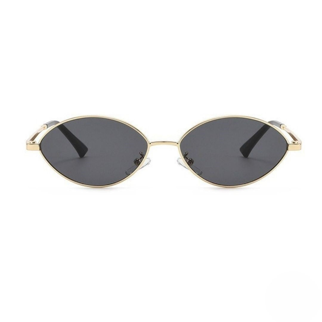 Gold Frame Grey Sunglasses JLTG0486