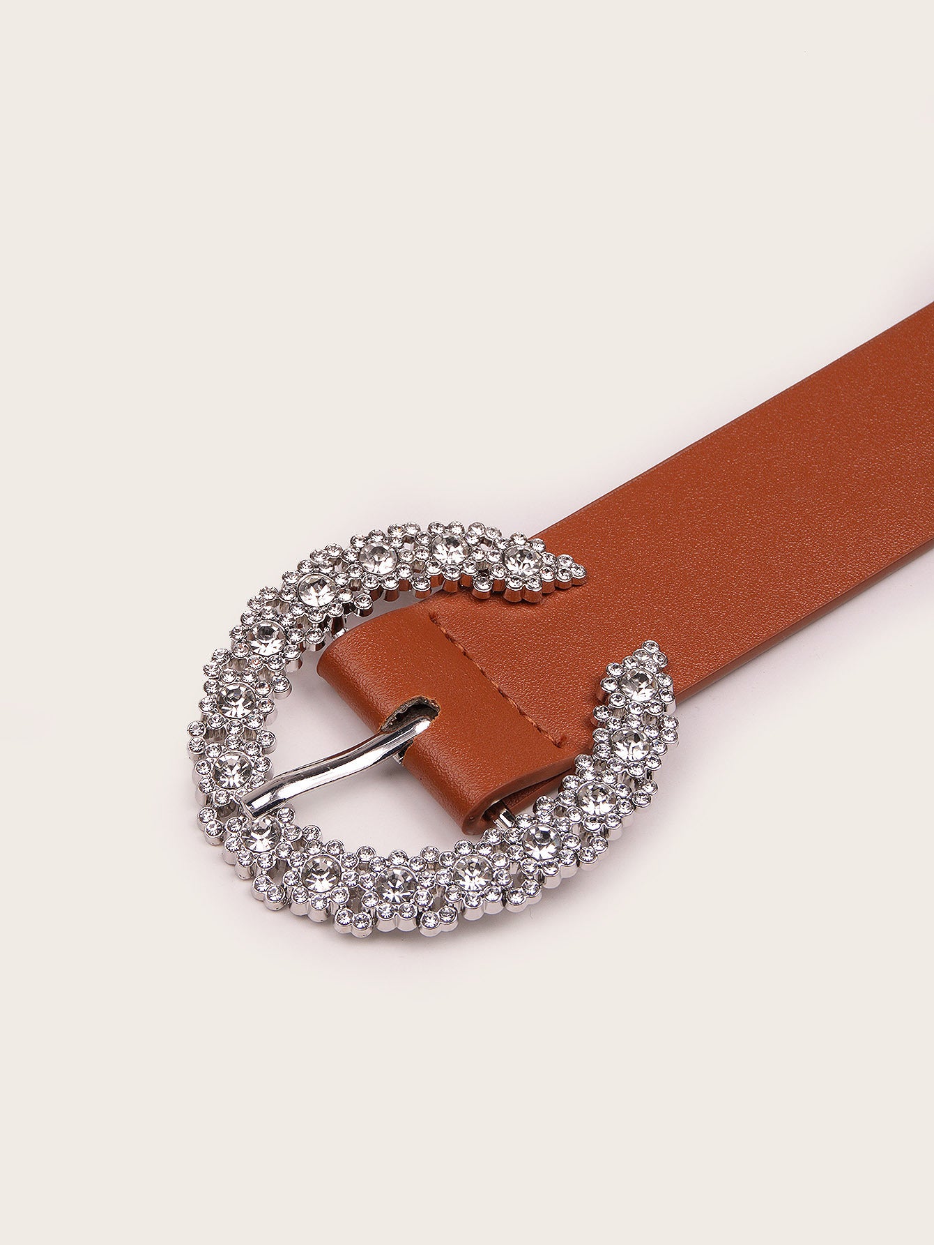 Just Lil Things Elastic Brown Belts JLTHB0203