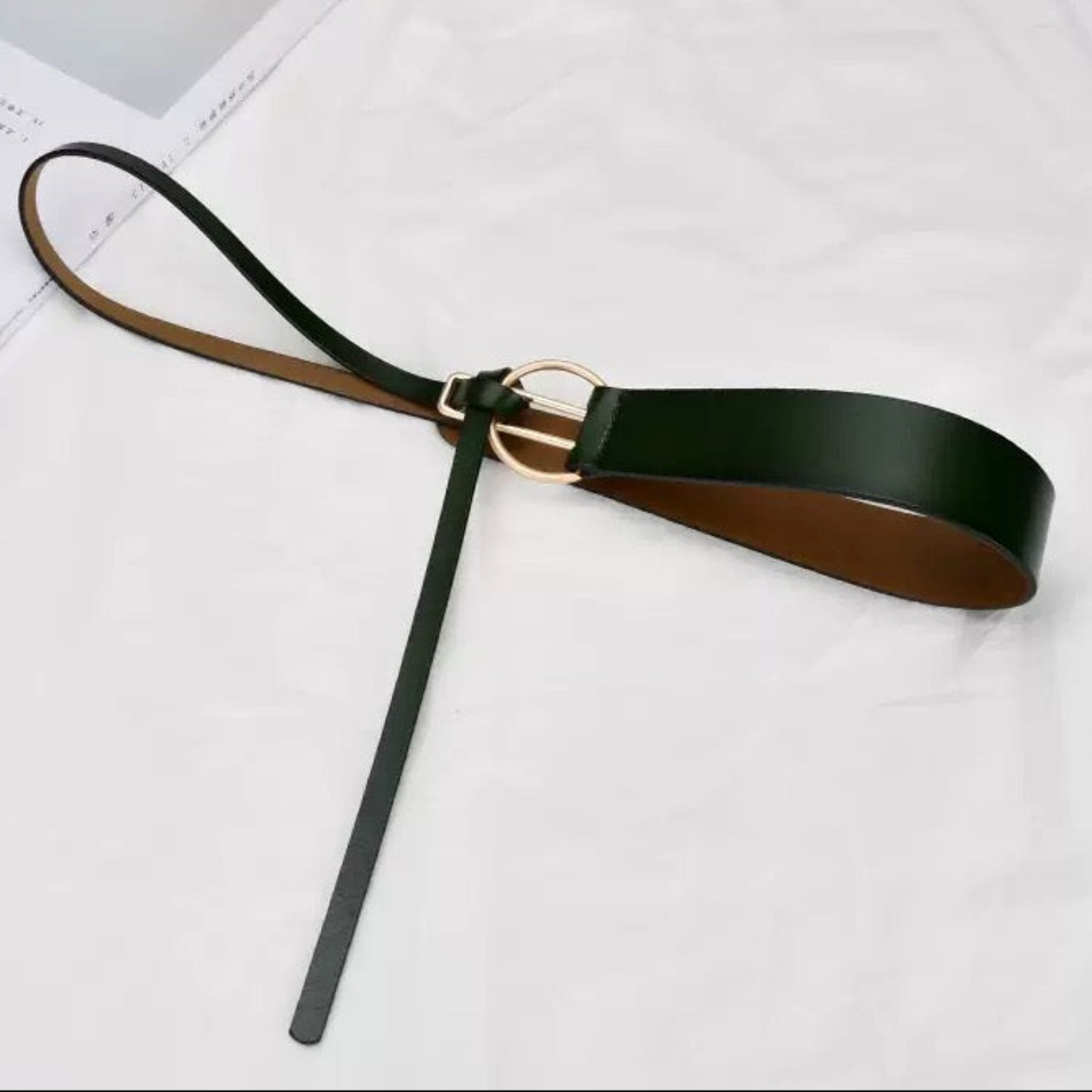 Just Lil Things Elastic Green Belts JLTHB0270