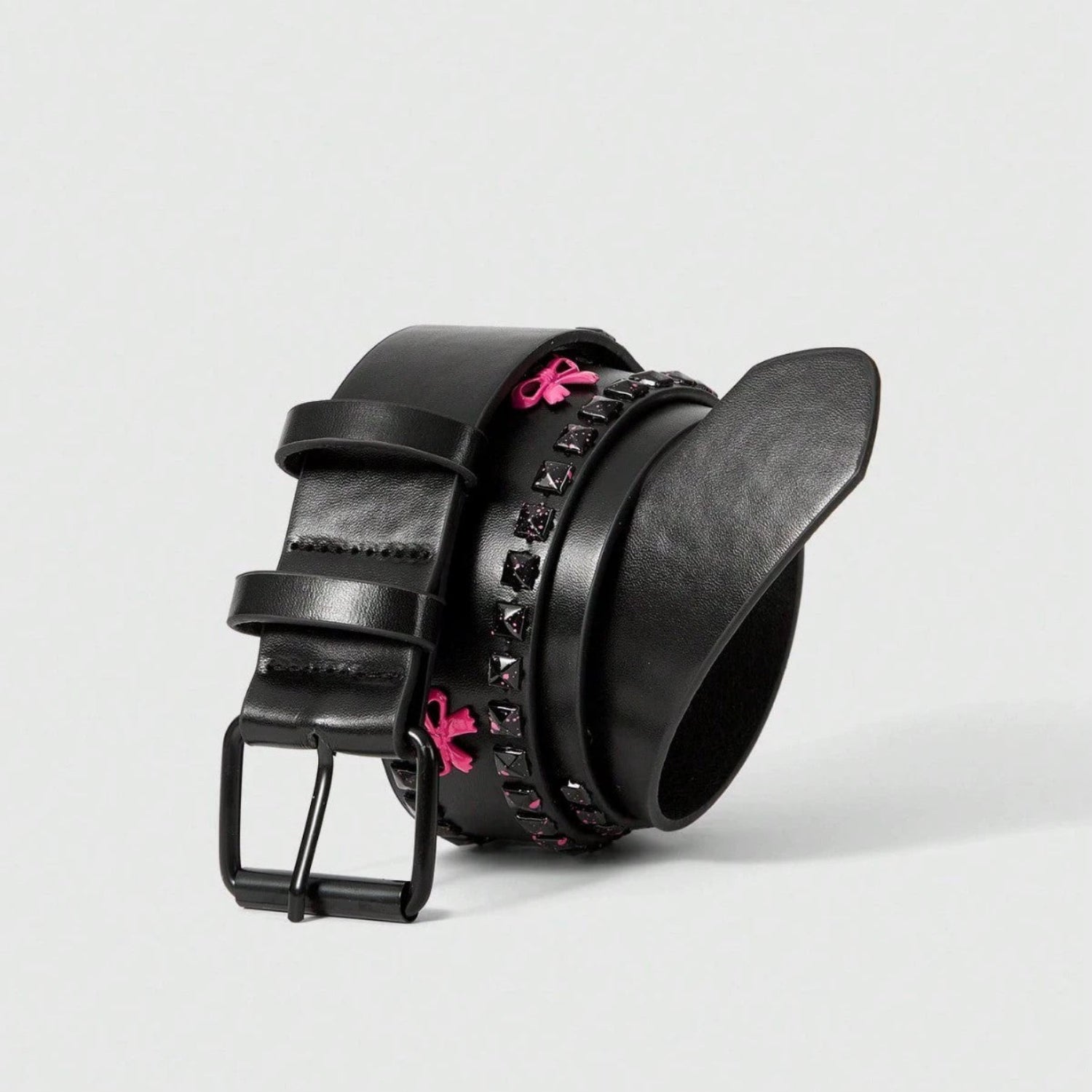 Pink Bow Studded Belt JLTHB0345