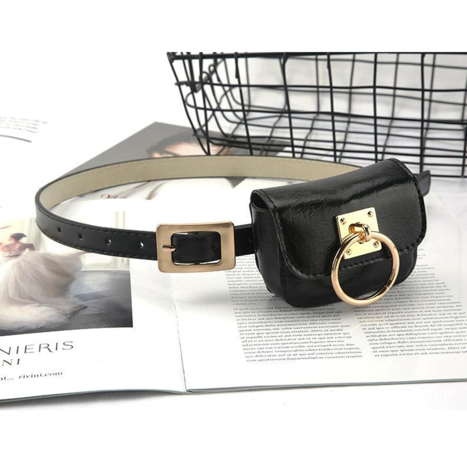 Chic Belt with Ring Pouch JLTHB0357