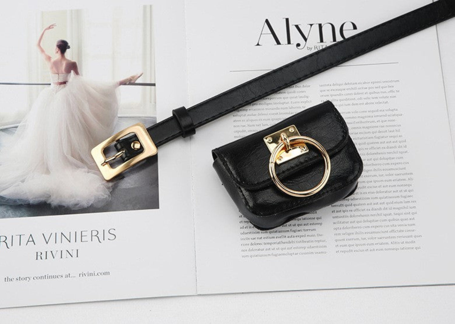 Chic Belt with Ring Pouch JLTHB0357