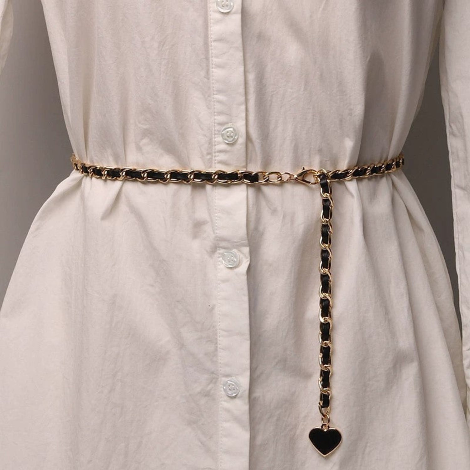 Gold Chain Heart Belt JLTHB0386