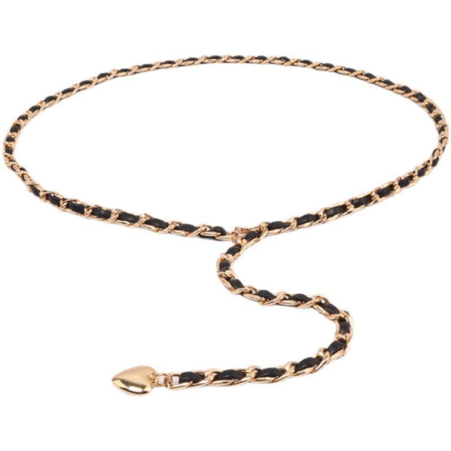 Gold Chain Heart Belt JLTHB0386