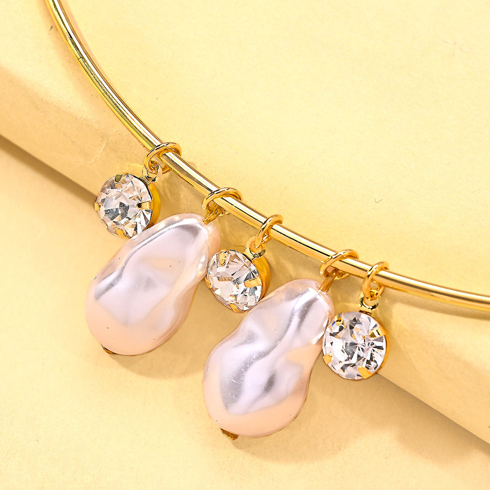 Gold Floral Charm Layered Necklace JLTN2048