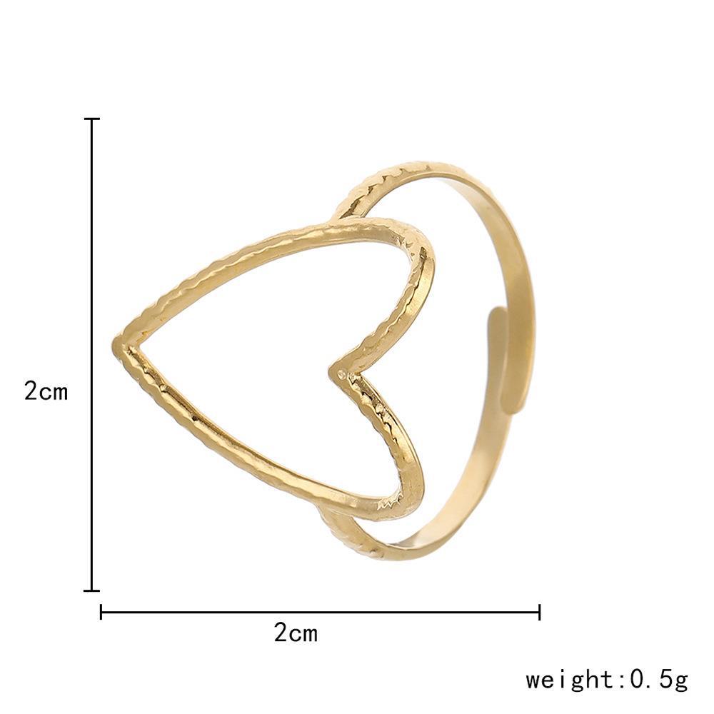 Just Lil Things Artificial Gold Rings JLTR0350
