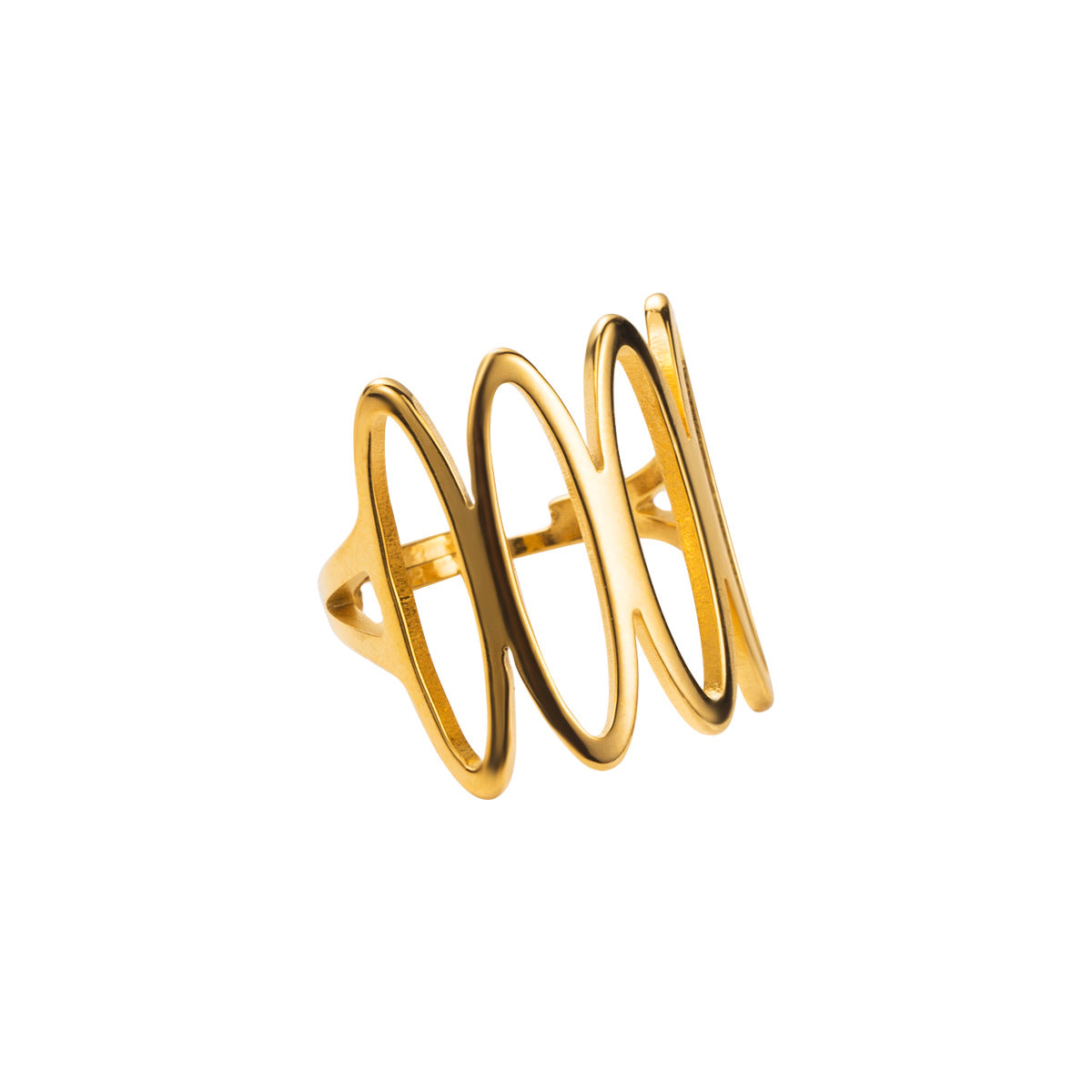 Contemporary Oval Cutout Ring JLTR0536