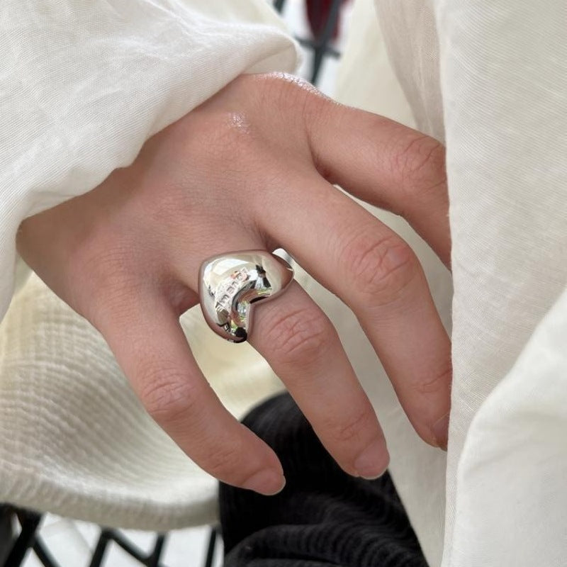 love me letter open index finger ring JLTR0583