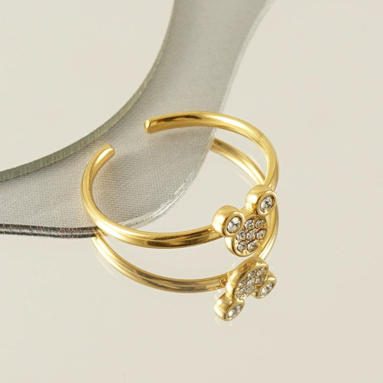 Sparkle Bear Adjustable Ring JLTR0613