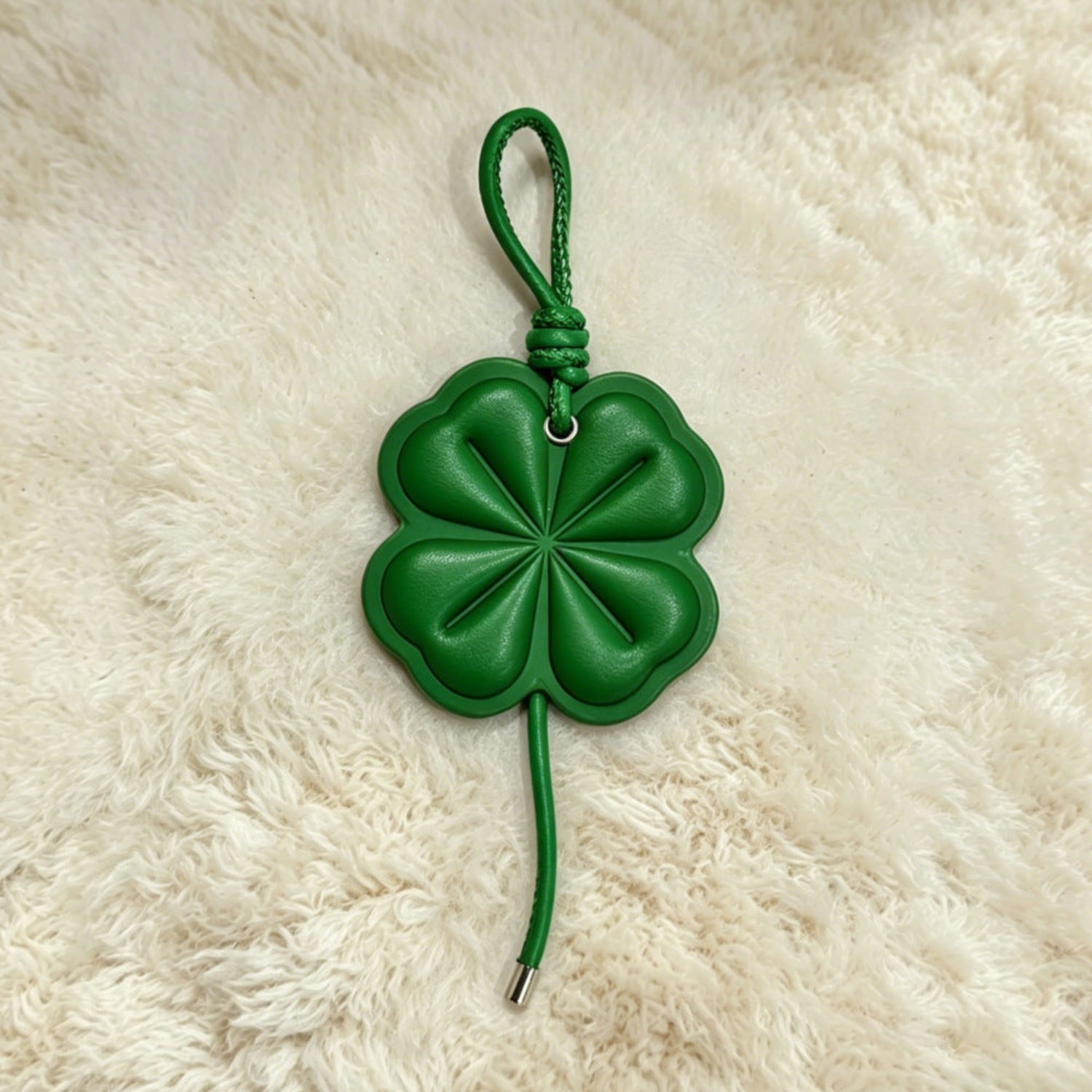 Green Clover Leaf Keychain MWK0013