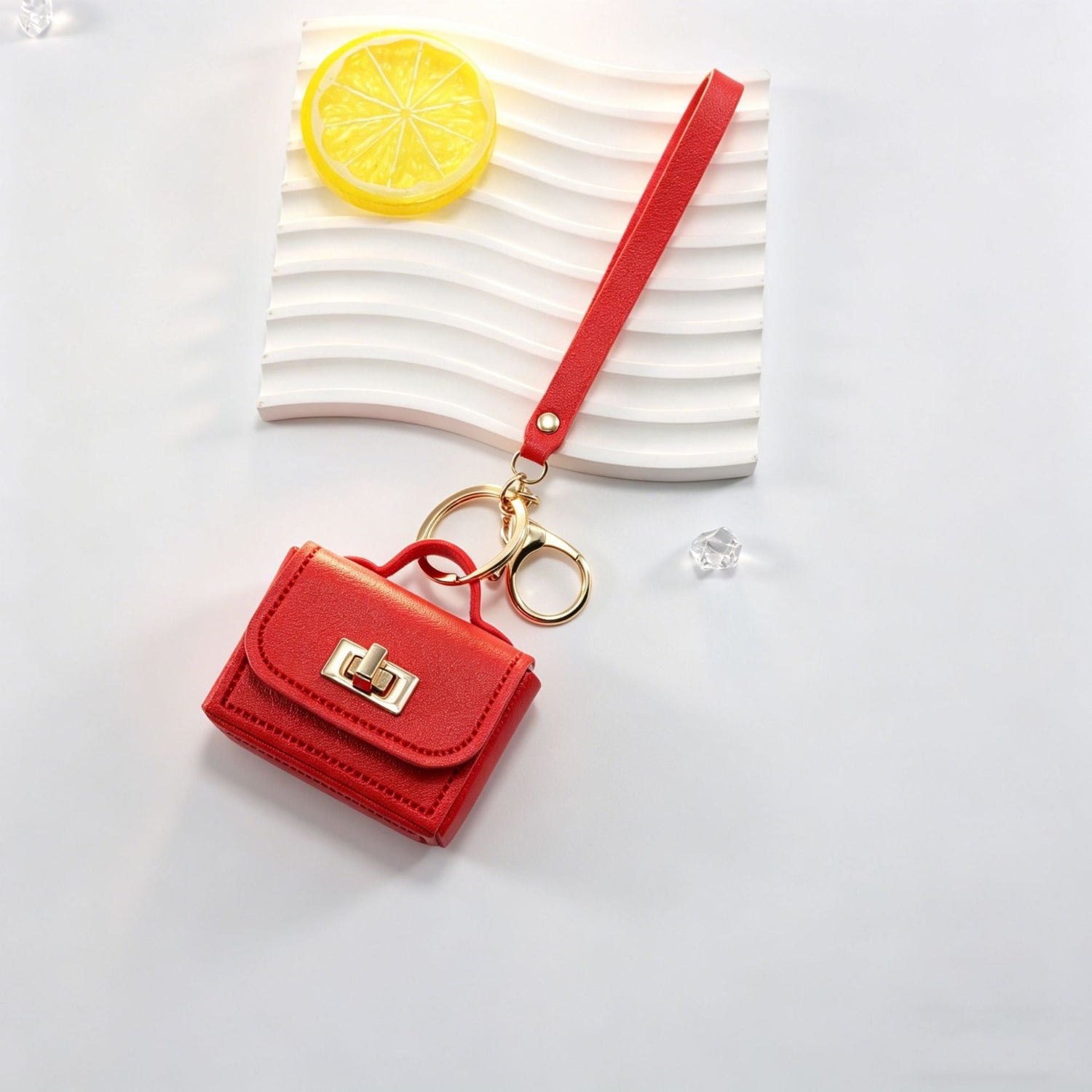Red Mini Bag Keychain MWK0027