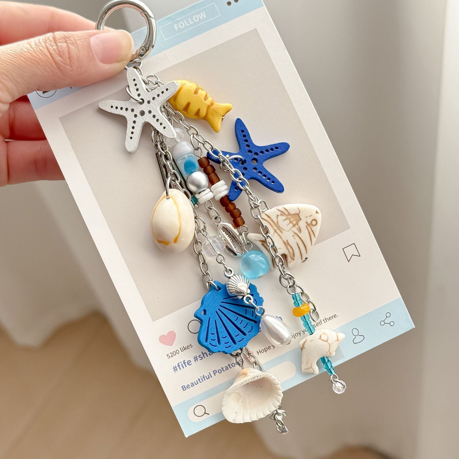Colourful Ocean Keychain MWK0039