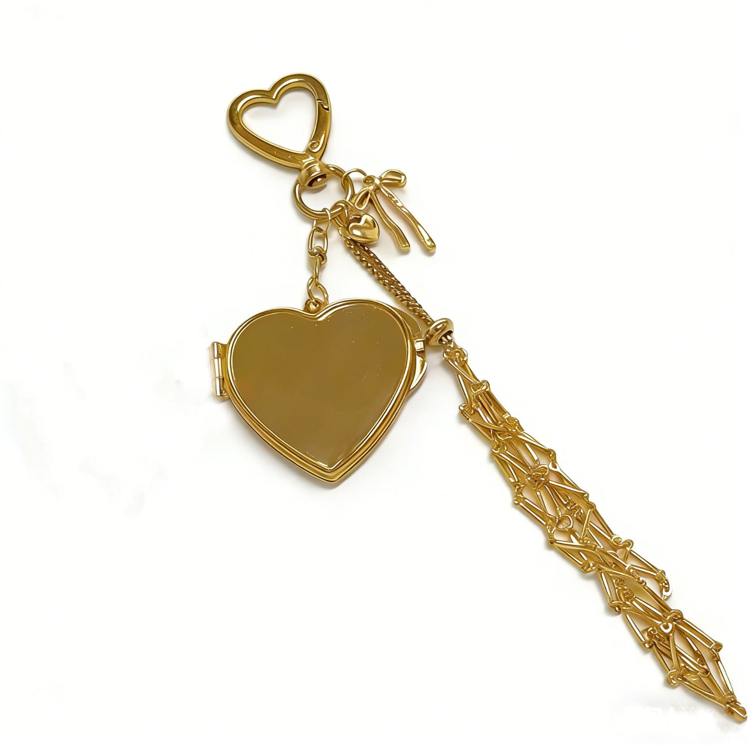 Gold Heart Bagcharms MWK0060