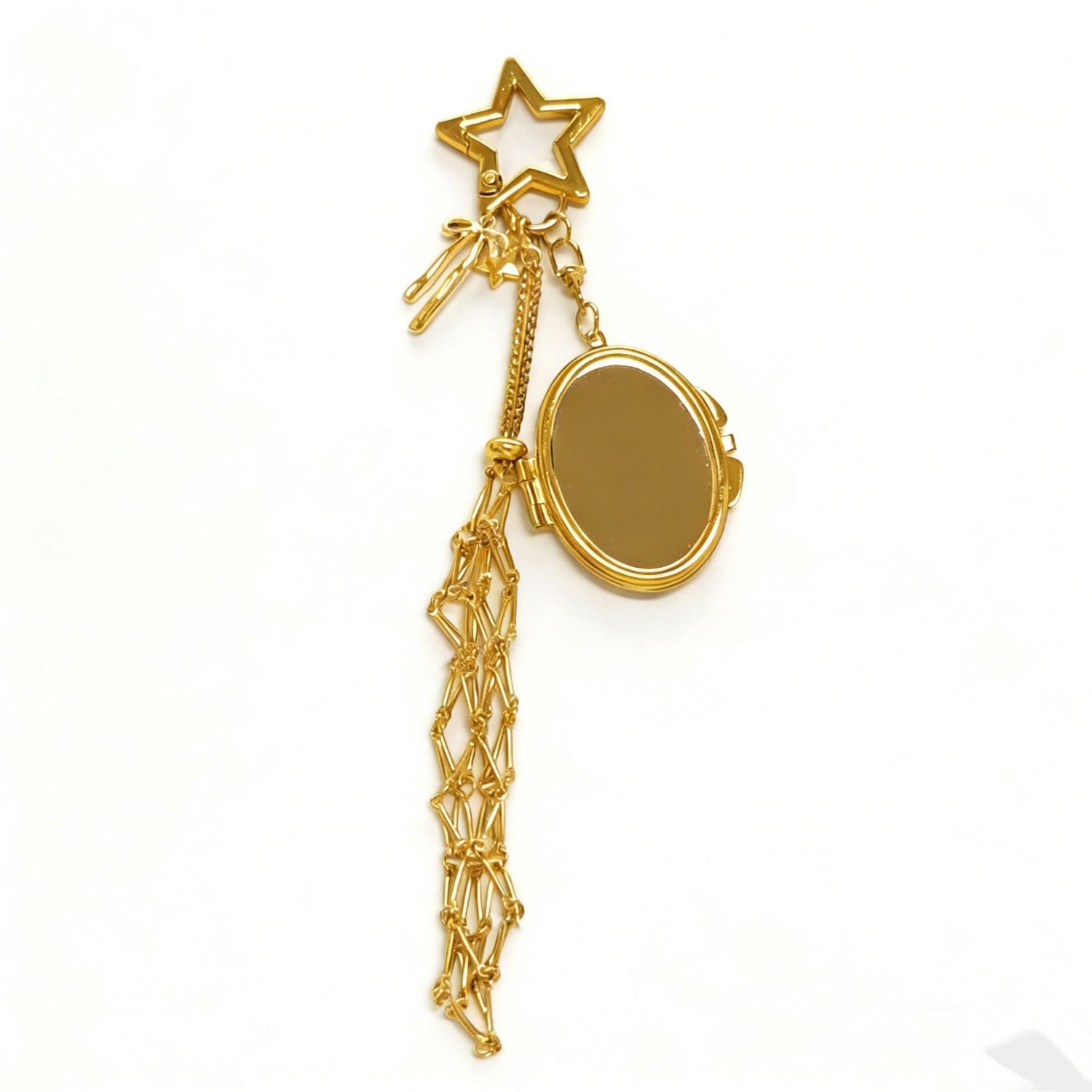 Gold Oval Bagcharms MWK0061