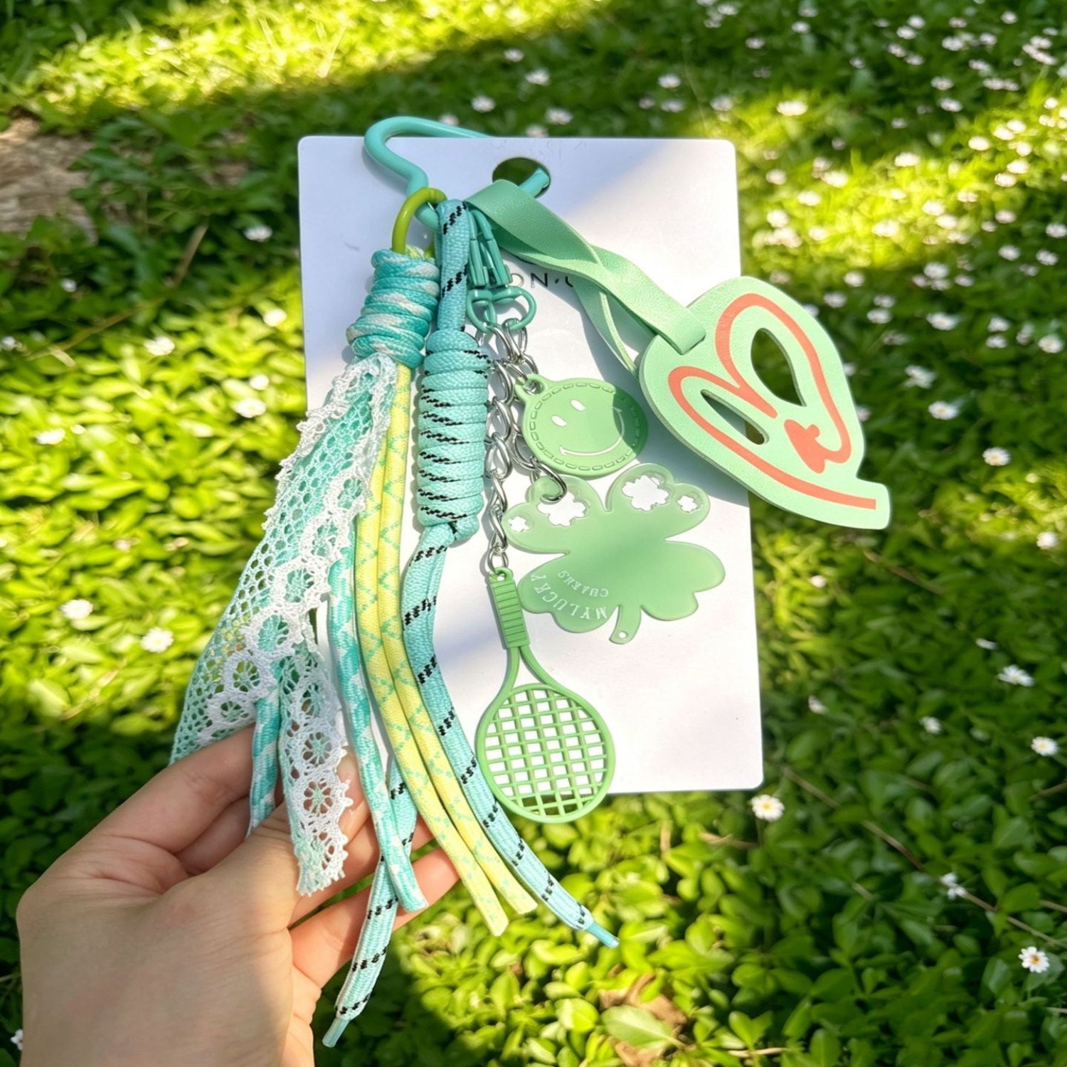 Green Lucky Charm Keychain MWK0067