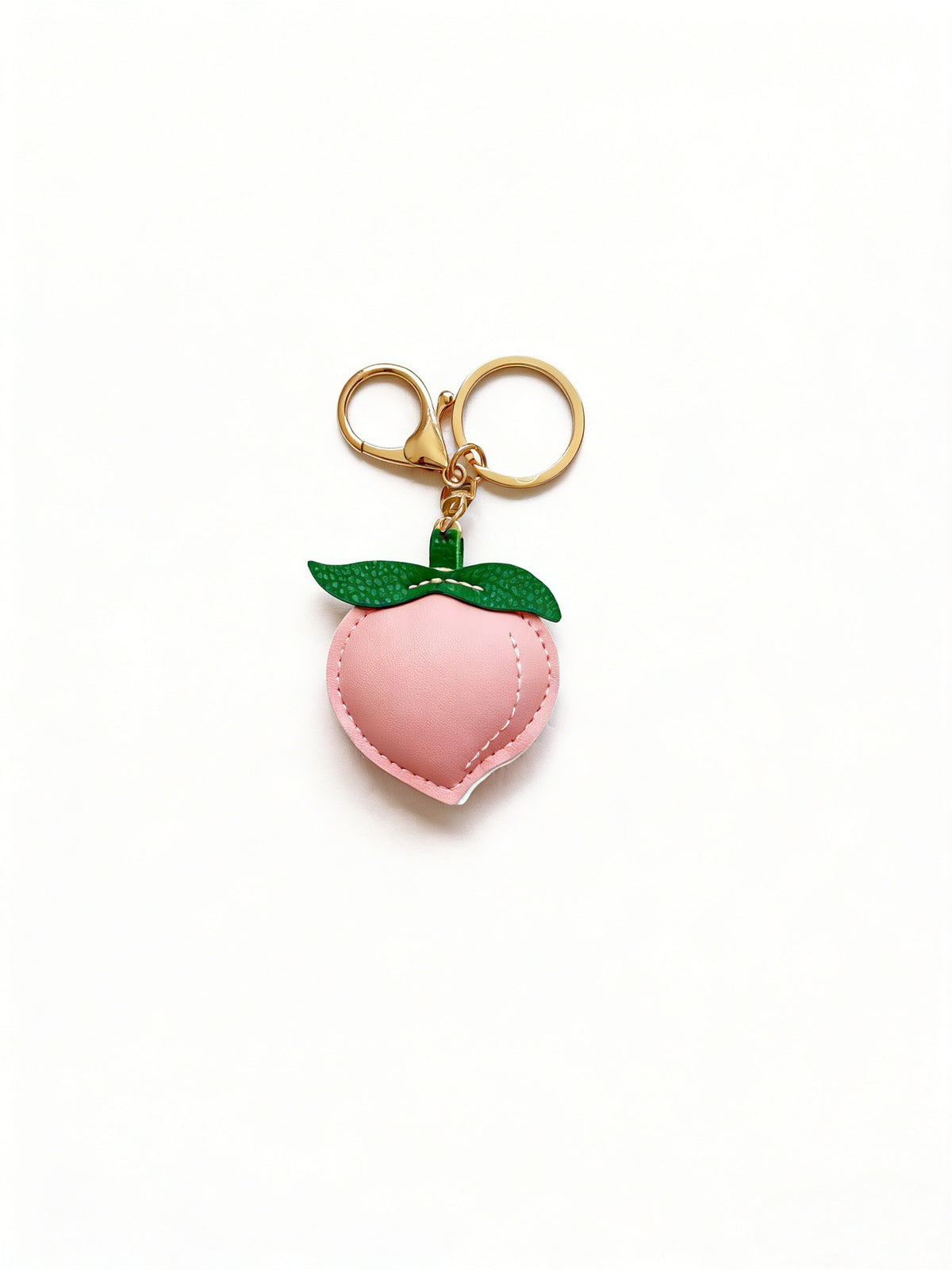Pink Peach Bag Charms Cute MWK0114