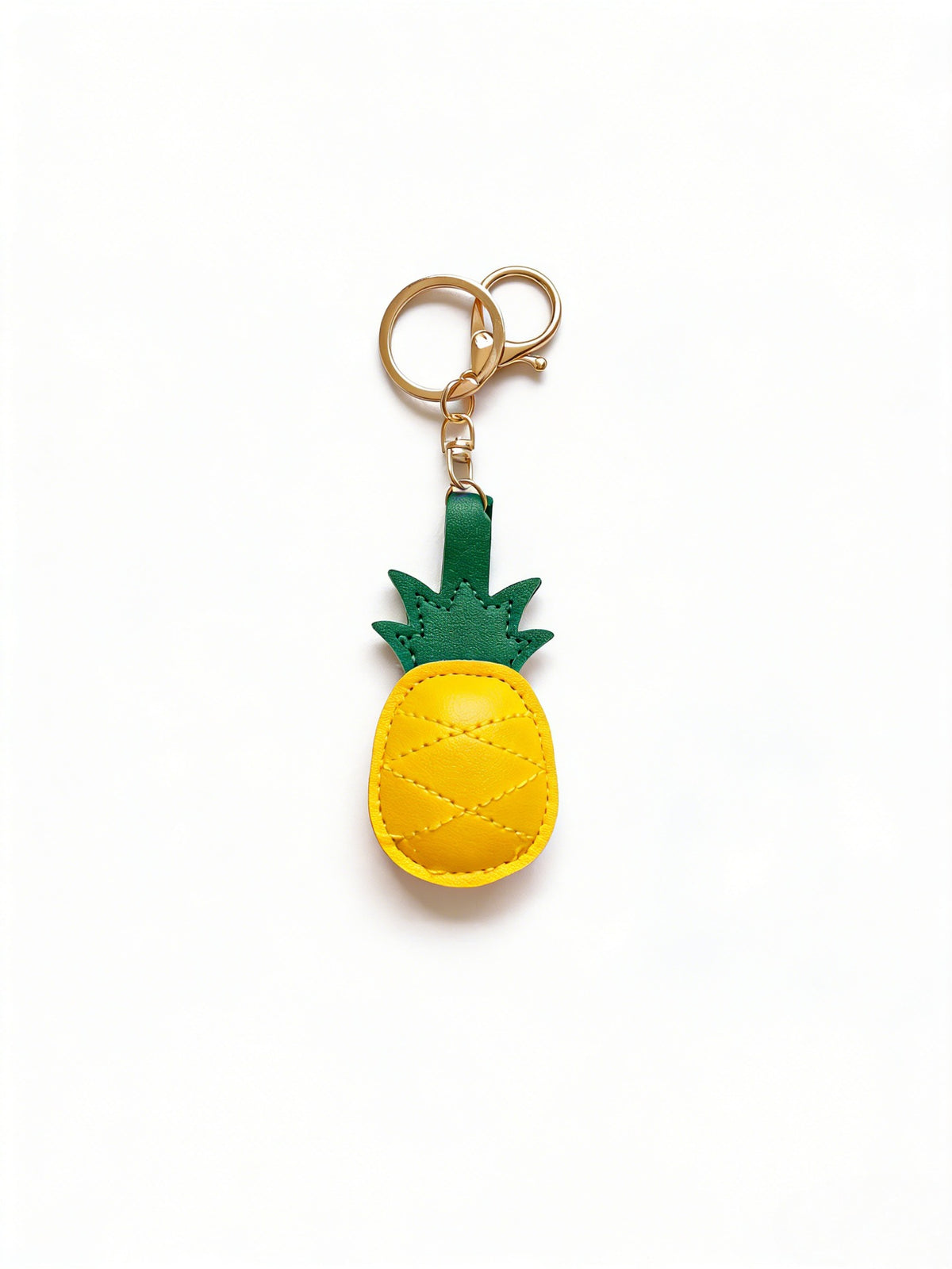 Yellow Pineapple Bag Charms Cute MWK0115