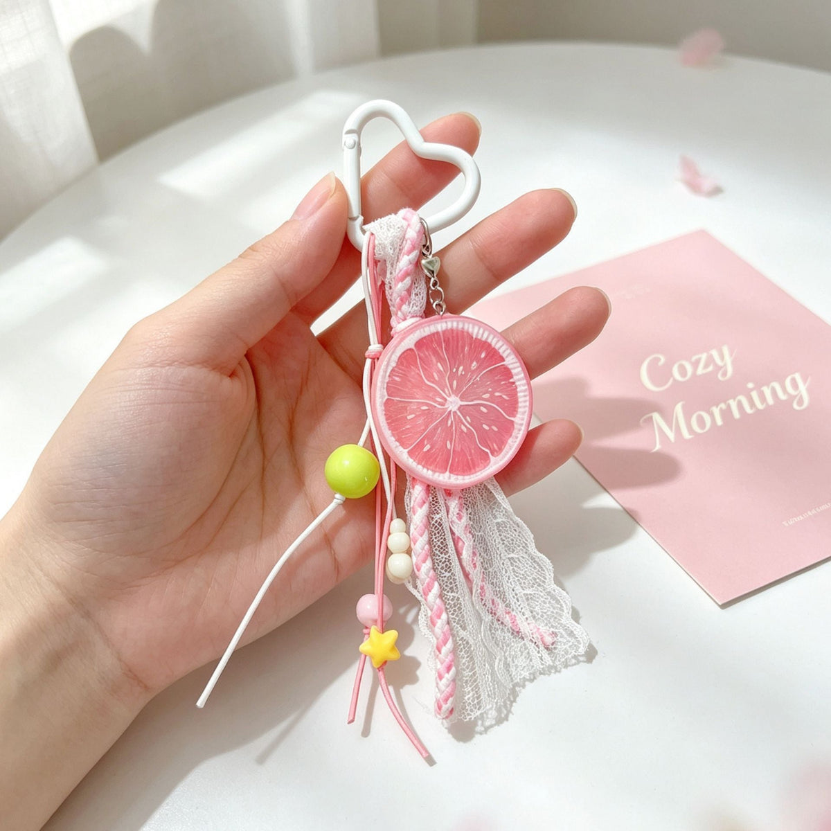 Pink Citrus Garden Charm Set MWK0135