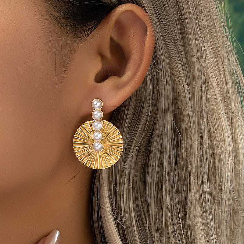 Just Lil Things Gold Pin Earrings jlt12165