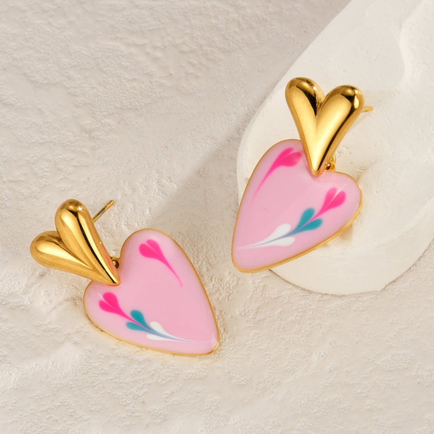Just Lil Things Multi Color Pin Earrings