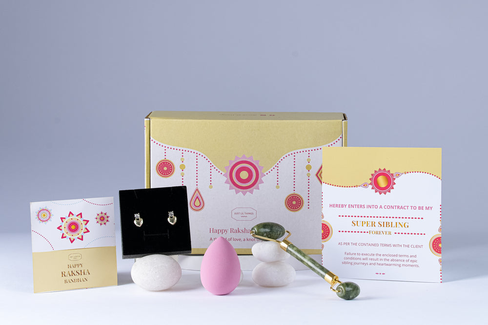 Just Lil Things Blush & Bloom Rakhi Kit RC0009