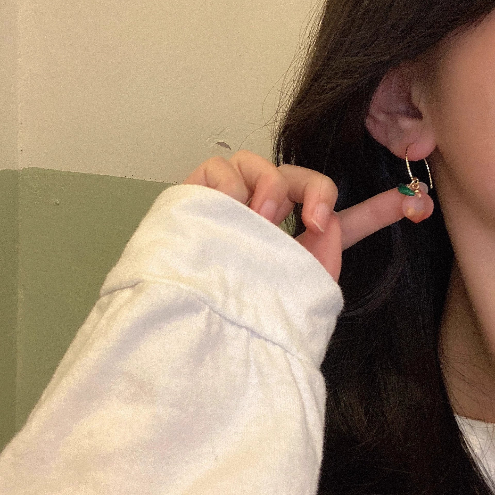 Just lil things Gold Pin Earrings jlt11438