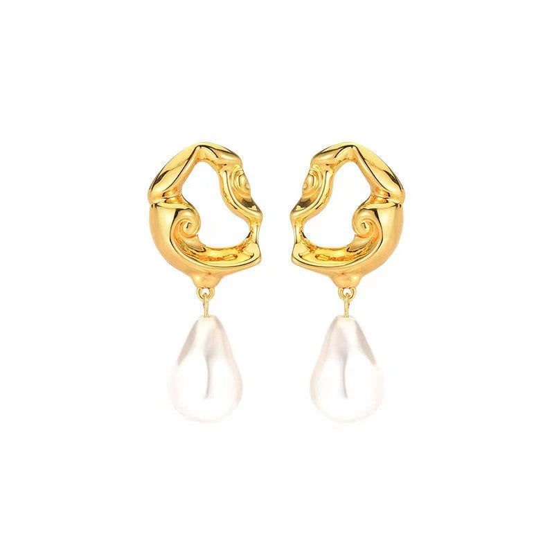 Just Lil Things Gold Pin Earrings jlt12138