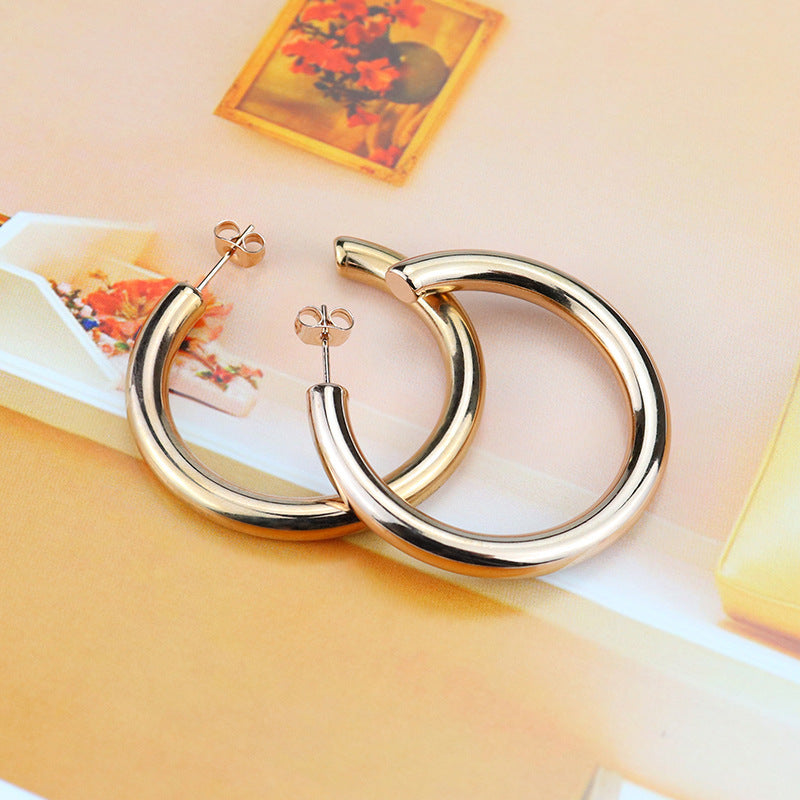 Just lil things Hoop Earrings