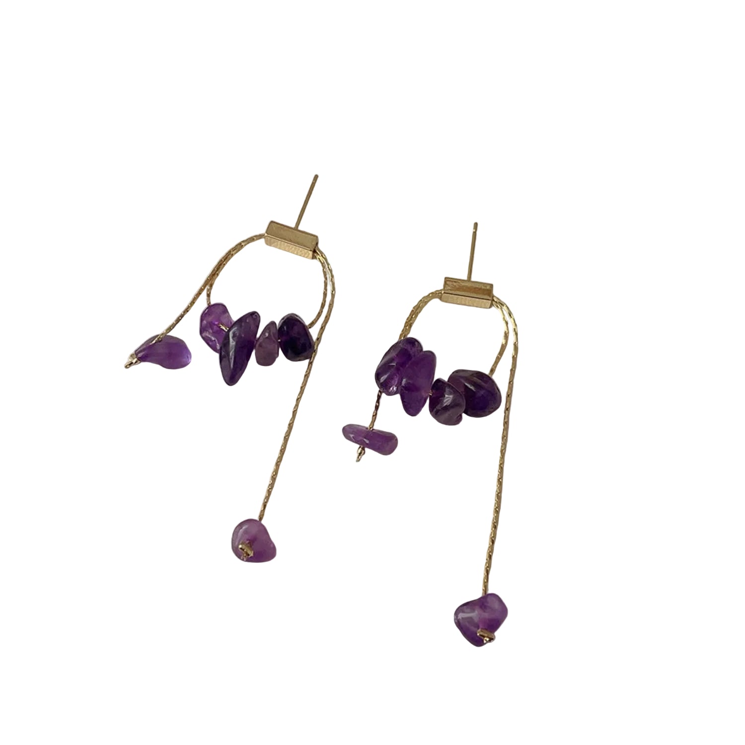 Ice Quartz Pin Earrings JLT12227