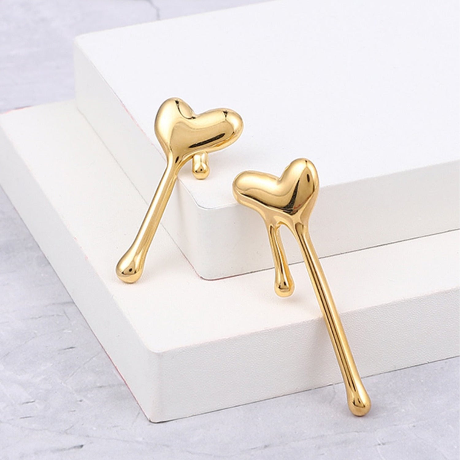 Just Lil Things Gold Pin Earrings jlt12504