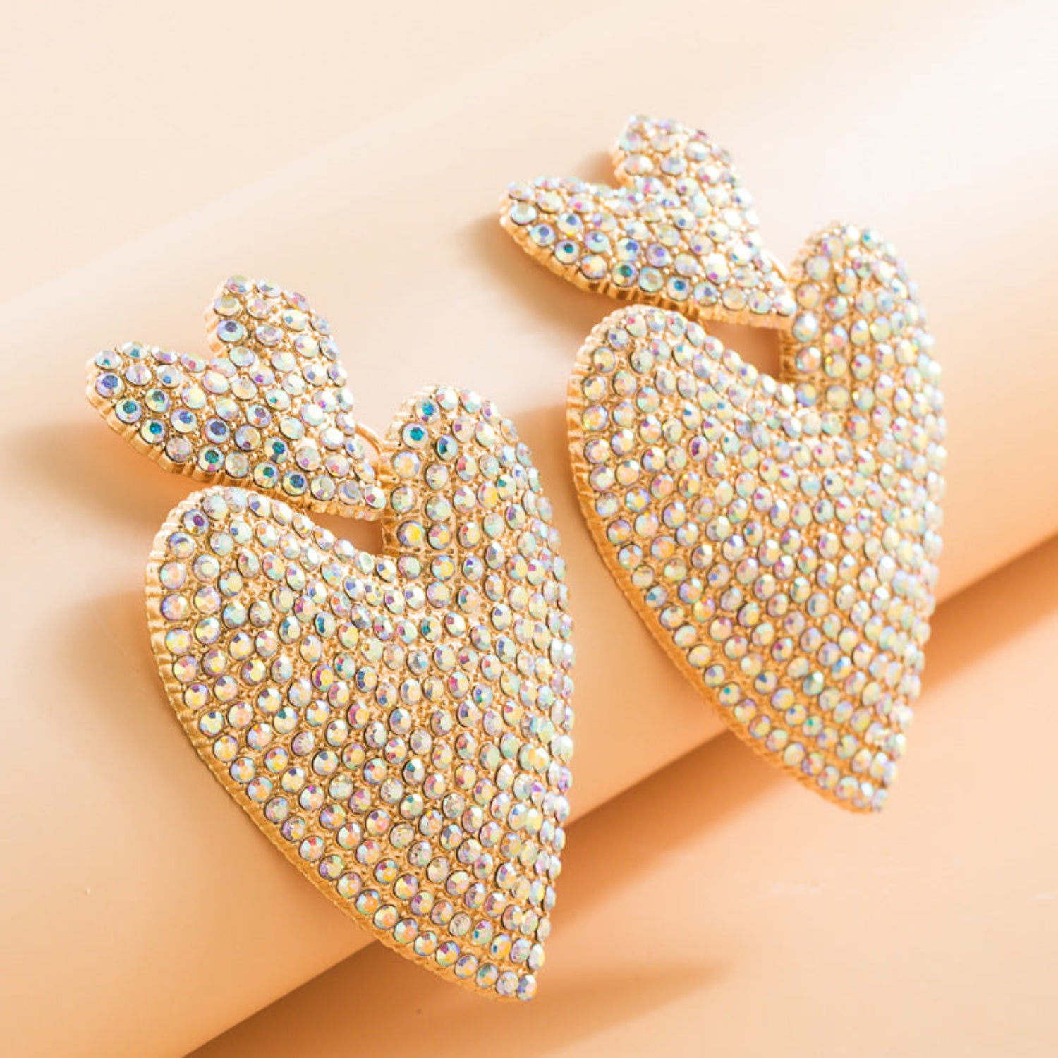 Just Lil Things green & white Pin Earrings