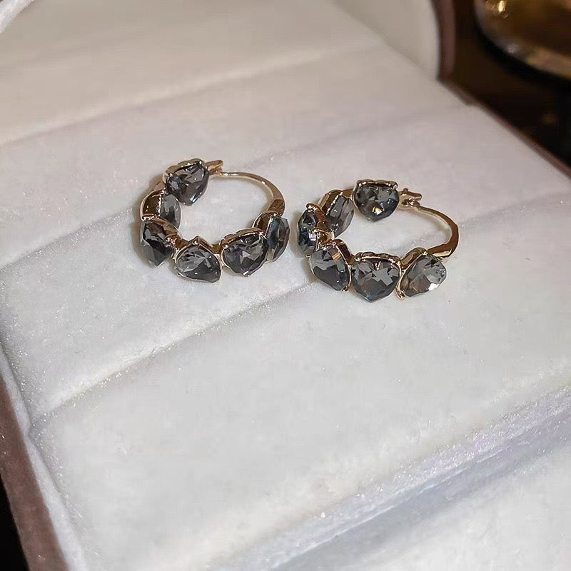 Dusky Heartloops Earrings JLT13236
