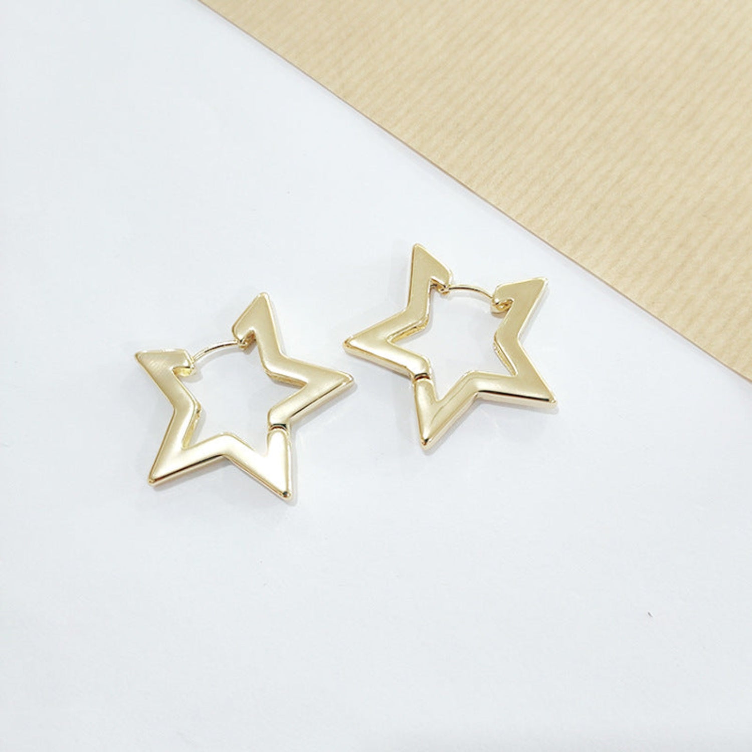 five-pointed star earrings jlt13250