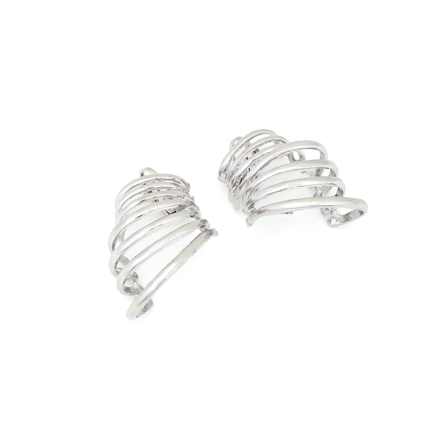 Retro cold style full ear hoop earrings jlt13274