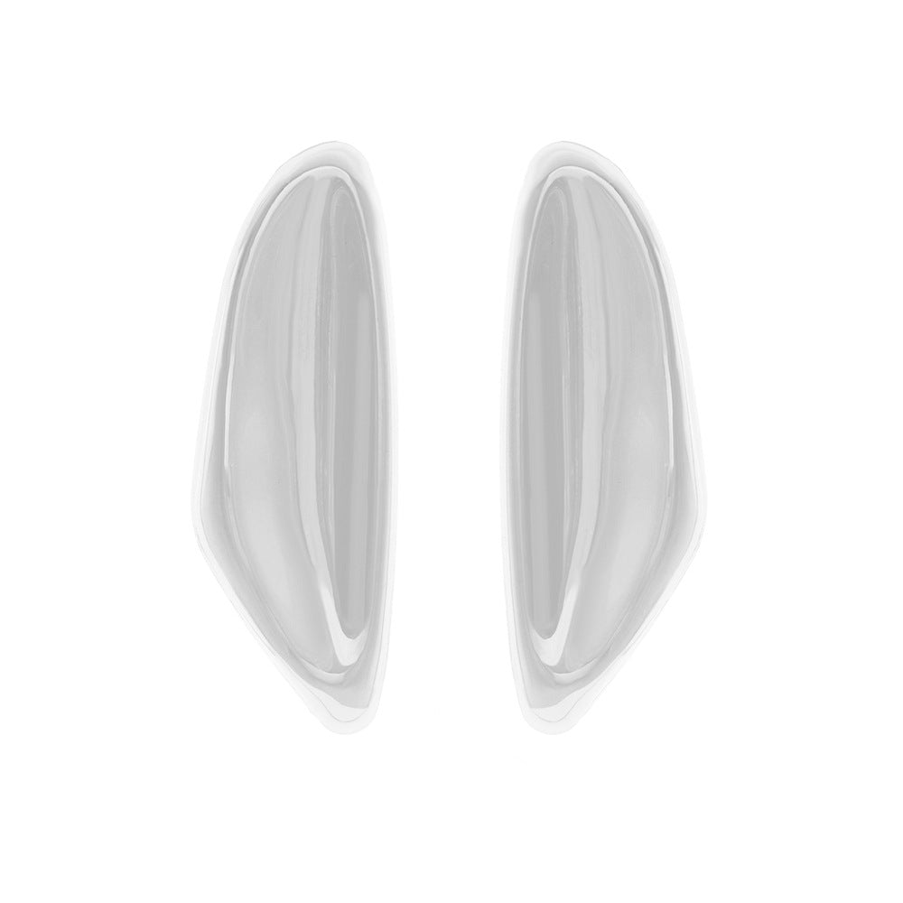 Raw Sterling Texture European lite luxury streamlined metal earrings for women jlt13283