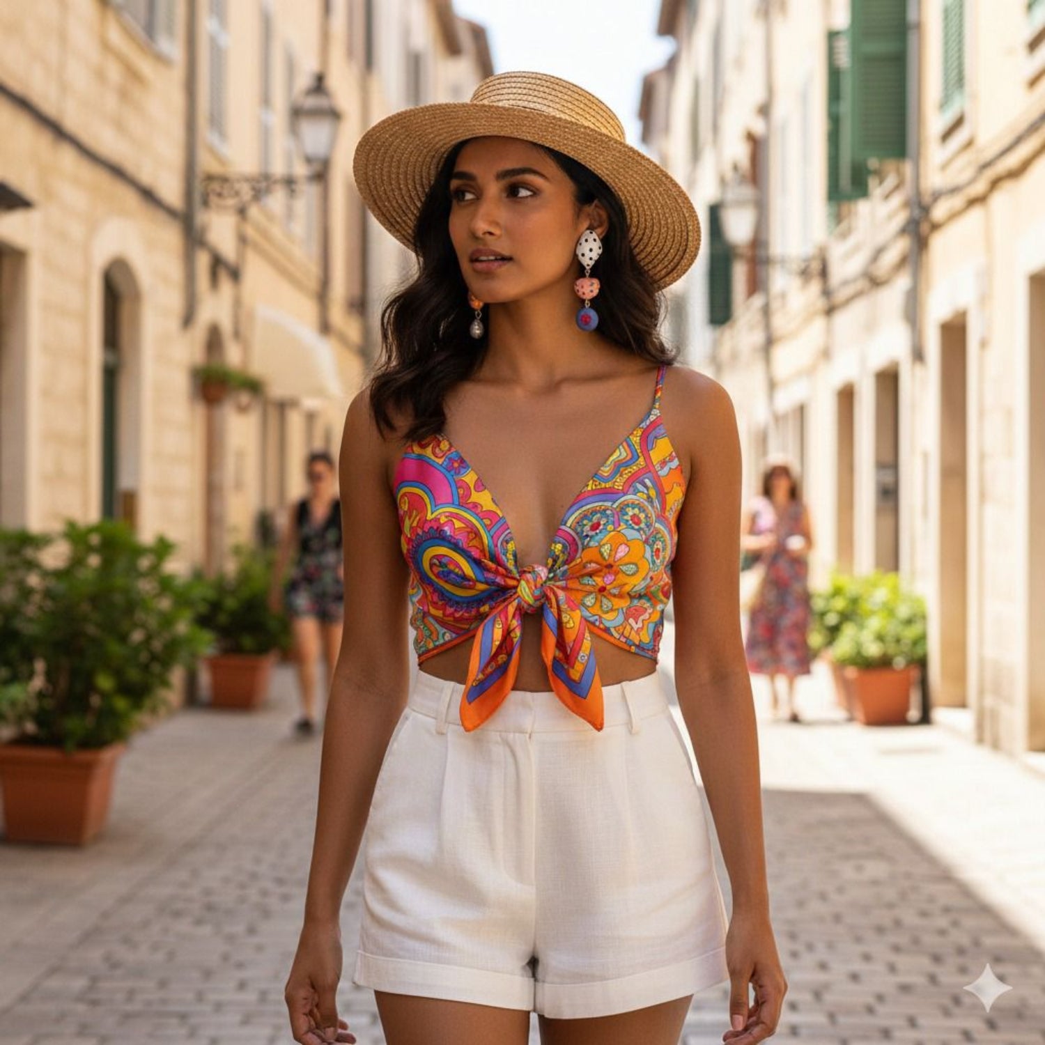 Just Lil Things Whimsical Candy Pop Drop Earrings – Colorful Polka jlt13316