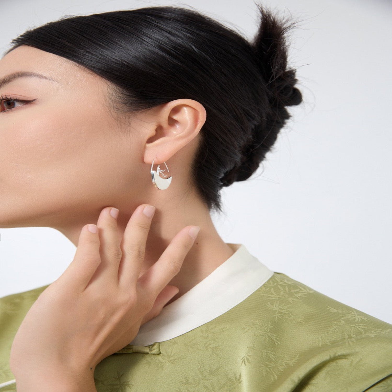 Desert Mirage Silver Earrings JLT13422