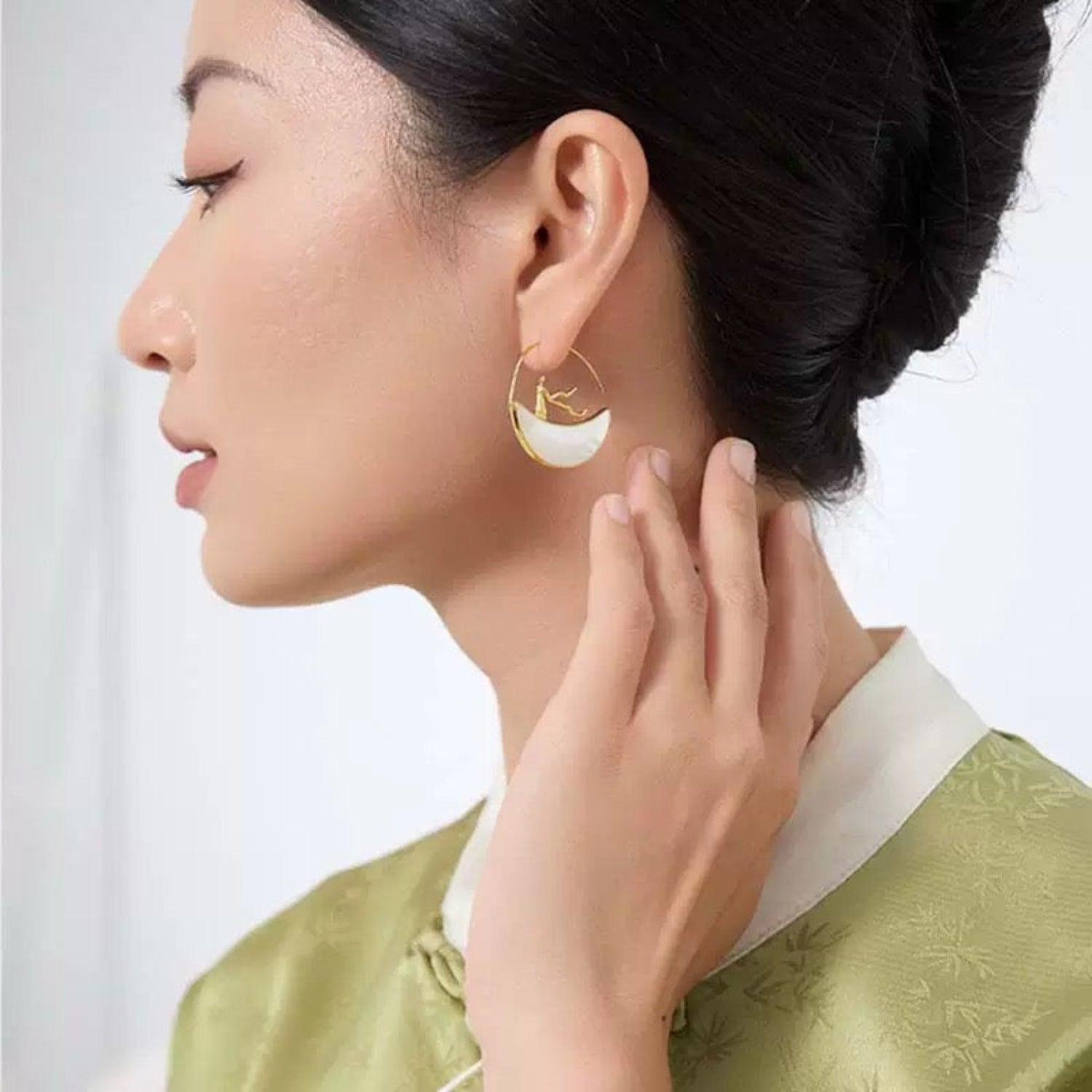 Desert Mirage Gold Earrings JLT13424