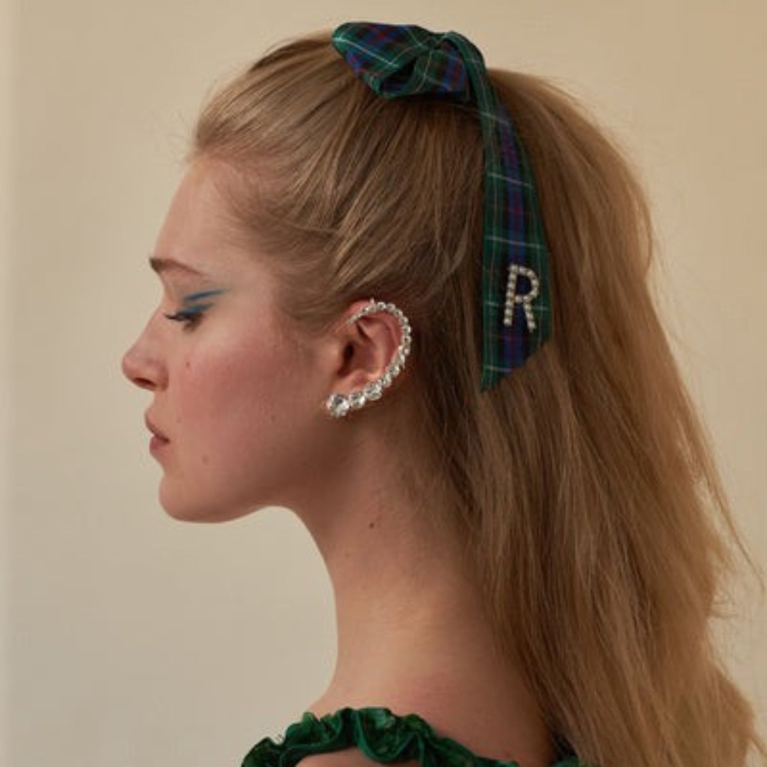 Crystal Luxe Arc Hoop Earrings JLT13429