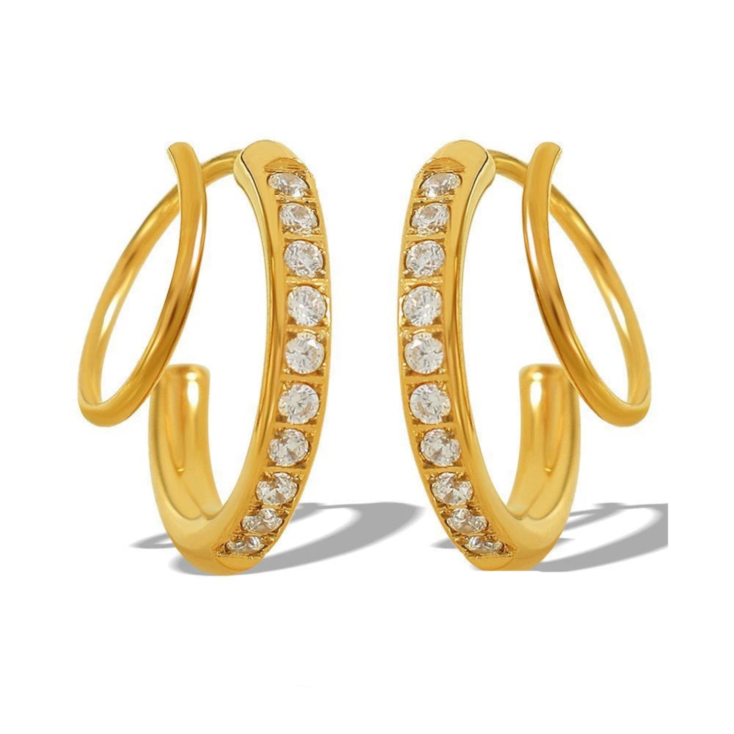 Ear clips exaggerated earrings jlt13486