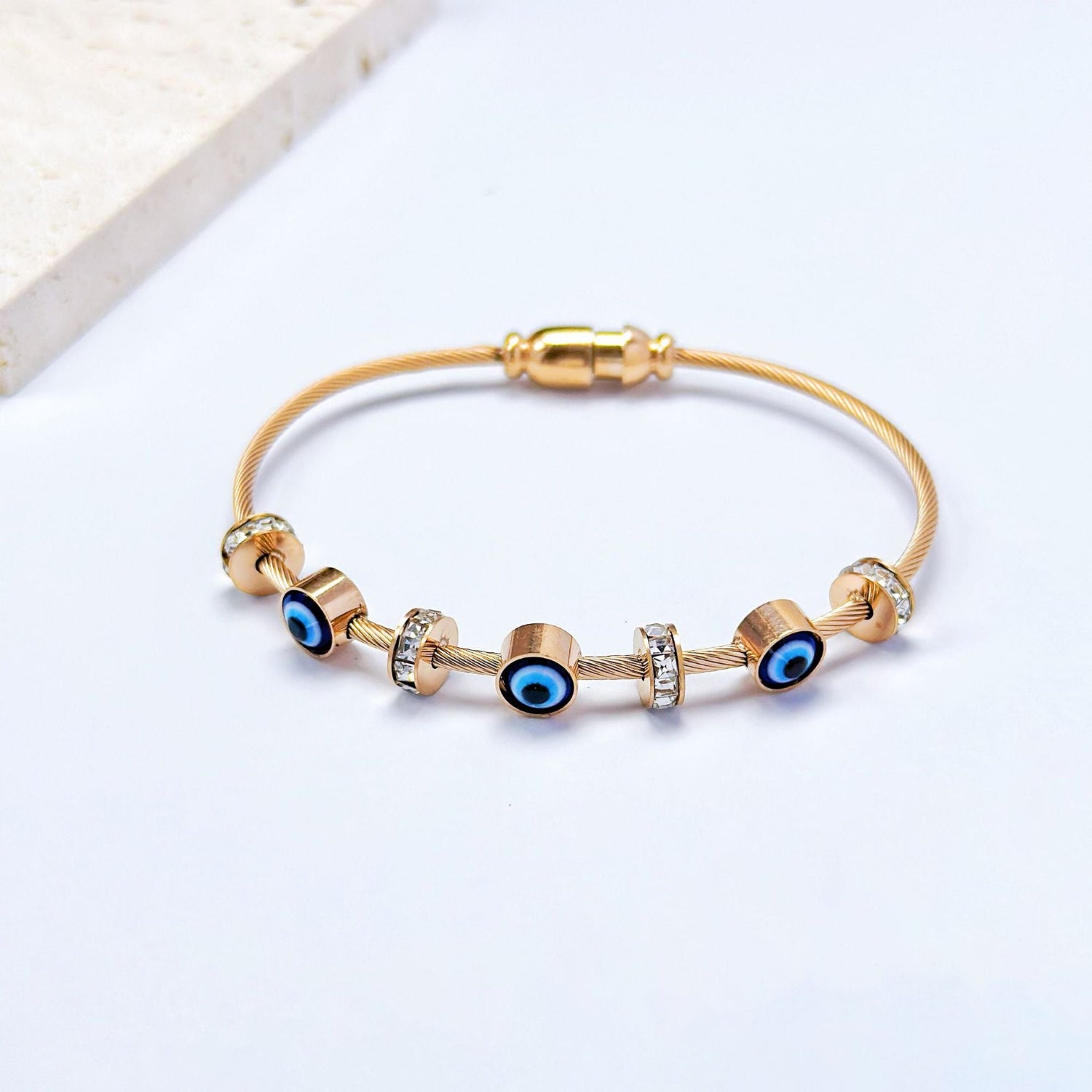 Just Lil Things Artificial Rose Gold Bracelet jltb0498