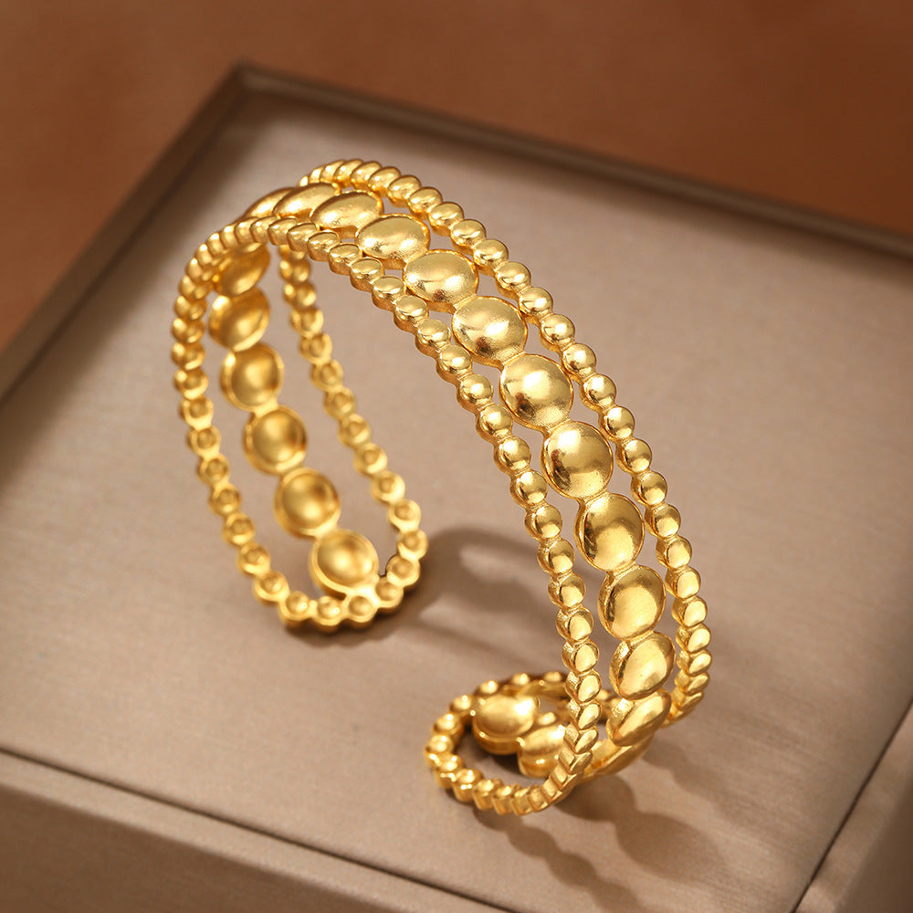 beads splicing open adjustable bracelet JLTB0777